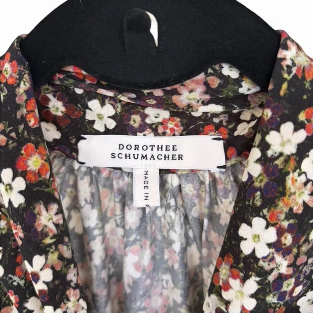 Dorothee Schumacher Floral Midi Dress - 6 - Picture 2 of 5